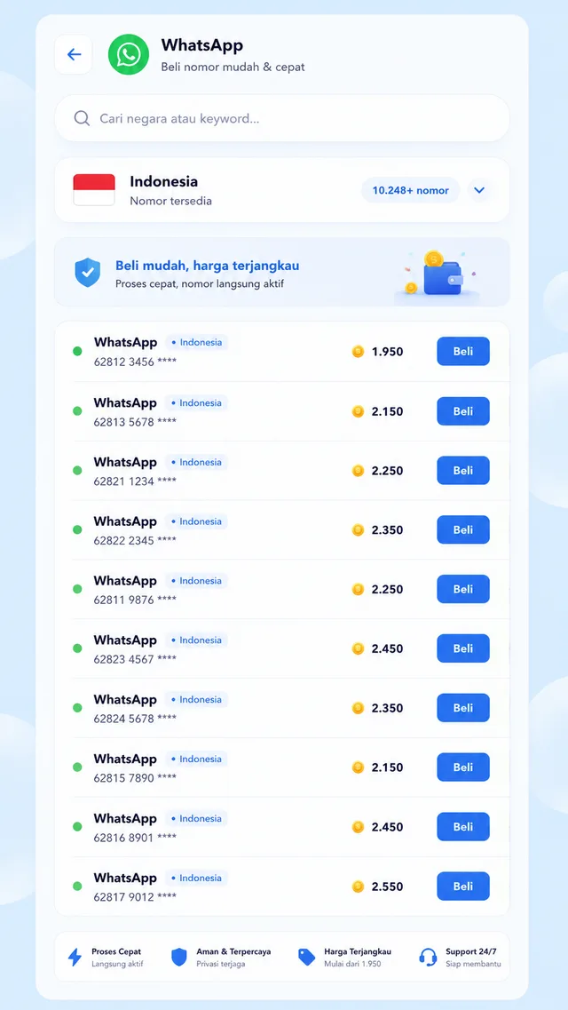 Buy Number